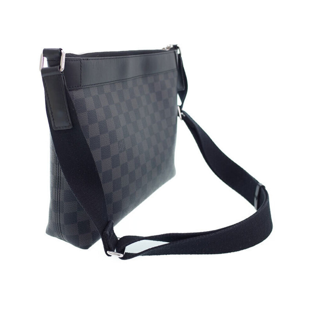 Louis Vuitton Damier Mick Graphite Black Shoulder Bag